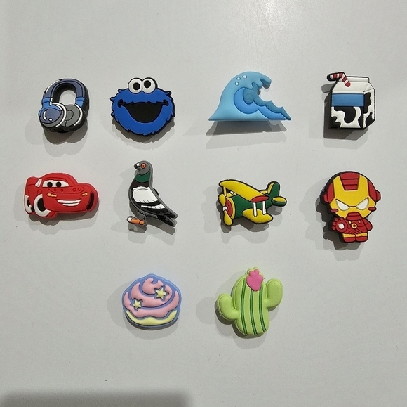 Croc Charms Bundle of 10 - Picture 1 of 1